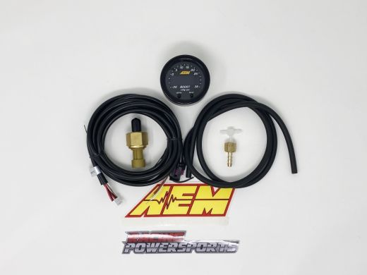 Buy AEM X-Series 35PSI / 2.5 BAR Boost Display Gauge by AEM for only $175.00 at Racingpowersports.com, Main Website.