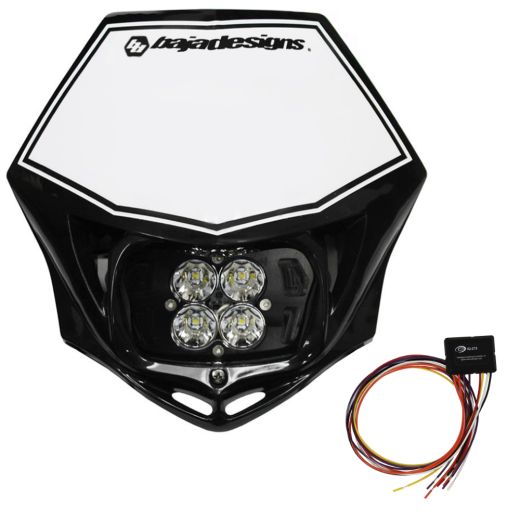 Buy Suzuki DRZ400 Baja Designs Squadron Pro LED Race Aftermarket Headlight Black by Baja Designs for only $364.90 at Racingpowersports.com, Main Website.