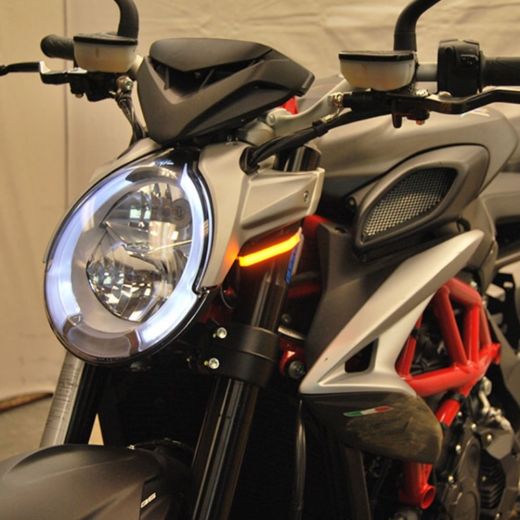 Buy New Rage Cycles MV Agusta Brutale 800 RR 2017 - Present Front Signals by New Rage Cycles for only $120.00 at Racingpowersports.com, Main Website.