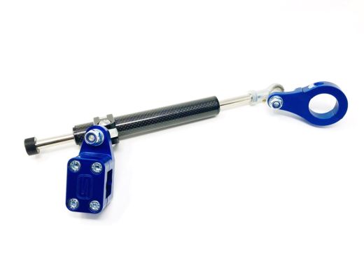 Buy Streamline 11 Way Steering Stabilizer Reb. Carbon Can-Am DS450 08-14 Blue by Streamline for only $199.99 at Racingpowersports.com, Main Website.