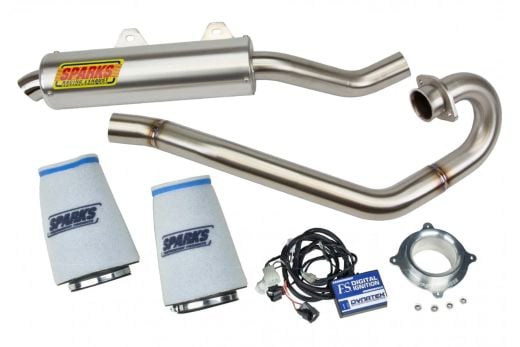 Buy Sparks Racing Stage 1 Power Kit Ss Big Core Exhaust Yamaha Raptor 700 2015+ by Sparks Racing for only $1,137.85 at Racingpowersports.com, Main Website.