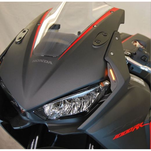 Buy New Rage Cycles Honda CBR 1000RR 2017 - Present Front Signals by New Rage Cycles for only $80.00 at Racingpowersports.com, Main Website.