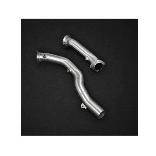 Buy Capristo Exhaust BMW M3 F80/F82/F83 Catless Downpipes by Capristo Exhaust for only $1,282.50 at Racingpowersports.com, Main Website.