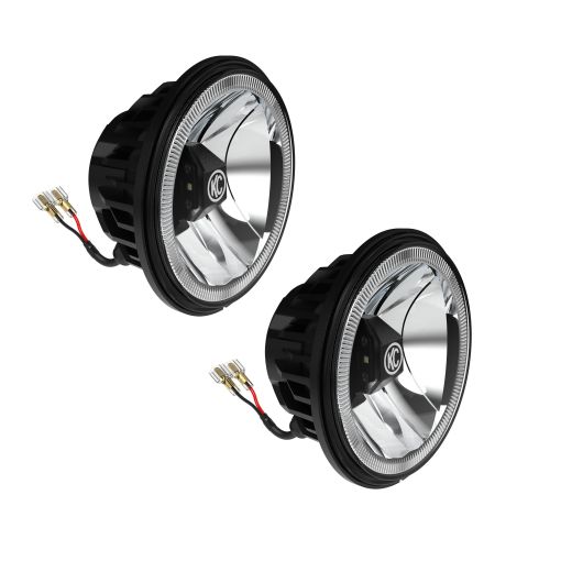 Buy KC Hilites 6" Gravity® LED G6 Inserts - Spot Beam- Pair by KC Hilites for only $368.00 at Racingpowersports.com, Main Website.