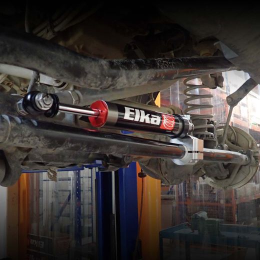 Buy ELKA Suspension HIGH CLEARANCE STEERING DAMPER for JEEP GLADIATOR by Elka Suspension for only $375.00 at Racingpowersports.com, Main Website.
