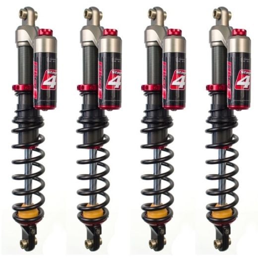 Buy ELKA Suspension STAGE 4 FRONT & REAR Shocks POLARIS OUTLAW 525 IRS by Elka Suspension for only $3,900.00 at Racingpowersports.com, Main Website.