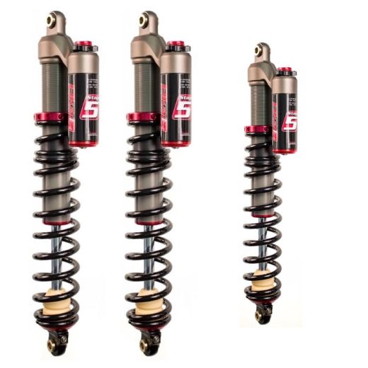 Buy ELKA Suspension STAGE 5 FRONT & REAR Shocks APEX PRO 70 / 90 / 100 by Elka Suspension for only $3,075.00 at Racingpowersports.com, Main Website.