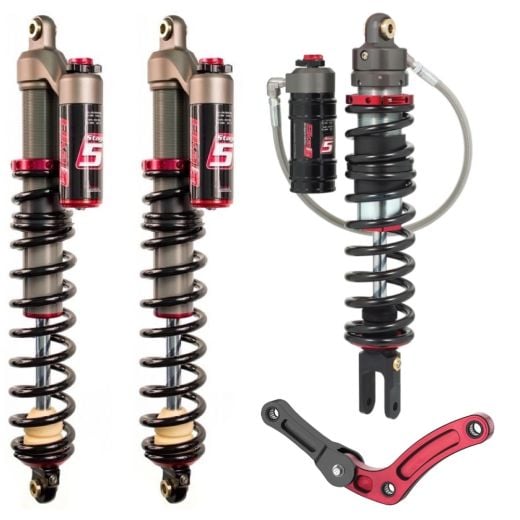 Buy ELKA Suspension STAGE 5 FRONT & REAR Shocks + LINKAGE HONDA TRX450R 2004-2005 by Elka Suspension for only $5,364.38 at Racingpowersports.com, Main Website.