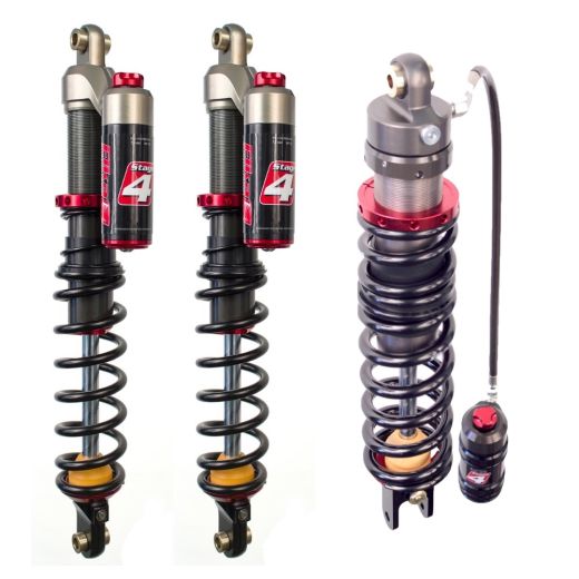 Buy ELKA Suspension STAGE 4 FRONT & REAR Shocks CAN-AM SPYDER F3 2015-2020 by Elka Suspension for only $2,349.98 at Racingpowersports.com, Main Website.