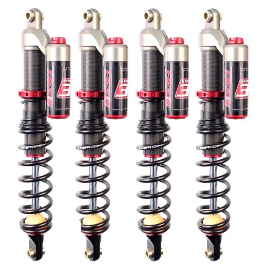 Buy ELKA Suspension STAGE 3 FRONT & REAR Shocks YAMAHA GRIZZLY 450 IRS 2008-2009 by Elka Suspension for only $1,687.48 at Racingpowersports.com, Main Website.