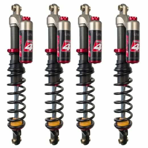 Buy ELKA Suspension STAGE 4 Front & Rear Shocks ARCTIC CAT 650 V2 2005-2006 by Elka Suspension for only $3,100.00 at Racingpowersports.com, Main Website.