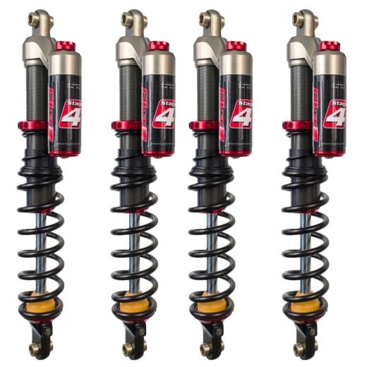 Buy ELKA Suspension STAGE 4 Front & Rear Shocks CAN-AM OUTLANDER 1000 MAX 12-15 G2 by Elka Suspension for only $3,100.00 at Racingpowersports.com, Main Website.