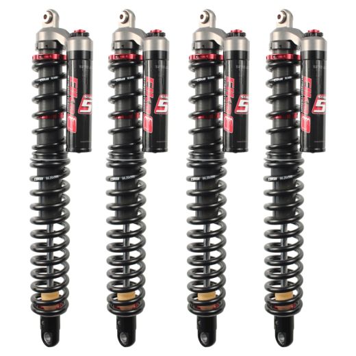 Buy ELKA Suspension STAGE 5 FRONT & REAR Shocks CAN-AM MAVERICK 2014-2017 by Elka Suspension for only $3,549.98 at Racingpowersports.com, Main Website.