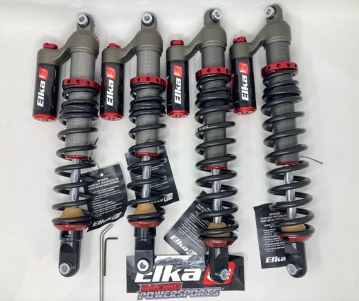 Buy ELKA Suspension STAGE 3 FRONT & REAR Shocks YAMAHA GRIZZLY 700 16-21 by Elka Suspension for only $1,875.00 at Racingpowersports.com, Main Website.