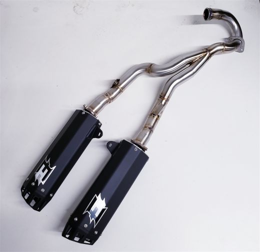 Buy Empire Industries Full Dual System HON CRF 450R 2019-2020 Black by Empire Industries for only $1,199.00 at Racingpowersports.com, Main Website.