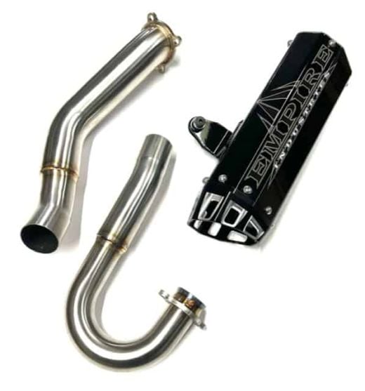 Buy Empire Industries Full System Big Bore Gen II YAM YFZ 450 CARB 04-12 12'' (Std) by Empire Industries for only $819.00 at Racingpowersports.com, Main Website.