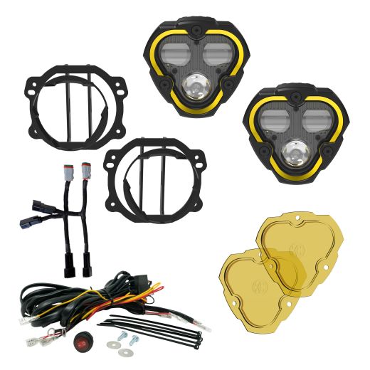 Buy KC Hilites KC Hilites FLEX ERA 3 Dual SAE Fog Light Kit Jeep JK JL JT Plastic Bumpers by KC Hilites for only $729.99 at Racingpowersports.com, Main Website.