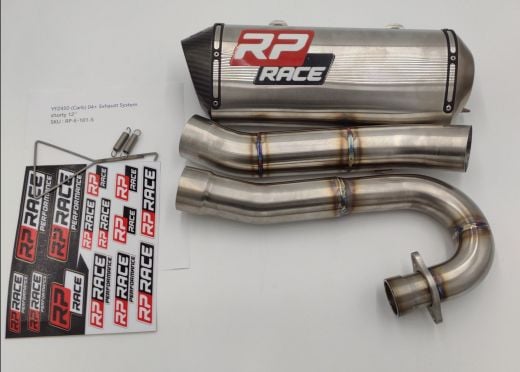 Buy RP Race Performance Yamaha YFZ450 Carb 04-09 Exhaust SystemRegular 16" 04-09 by RP Race Performance for only $695.00 at Racingpowersports.com, Main Website.