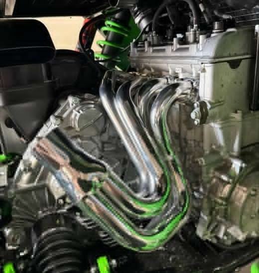 Buy Gibson Performance for KAWASAKI TERYX H2 4 FULL EXHAUST, CHROME CERAMIC #99011 by RacingPowerSports for only $1,634.96 at Racingpowersports.com, Main Website.
