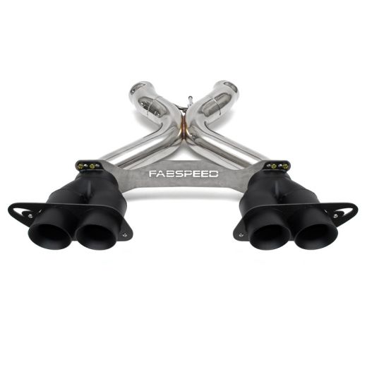 Buy Fabspeed McLaren MP4-12C Supersport X-Pipe Exhaust System Quad Style Tips 2011+ by Fabspeed for only $3,895.95 at Racingpowersports.com, Main Website.