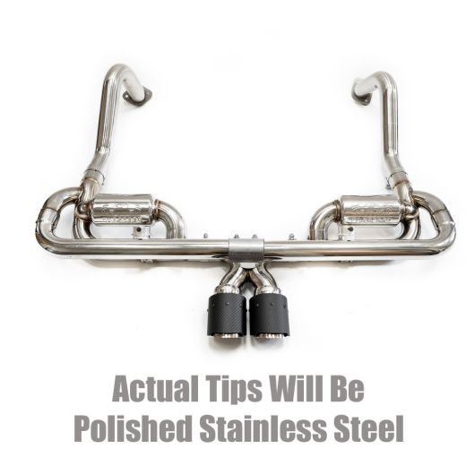 Buy Fabspeed Porsche Cayman GT4 Valvetronic Exhaust System 2015-2016 Polishec Tips by Fabspeed for only $4,630.95 at Racingpowersports.com, Main Website.