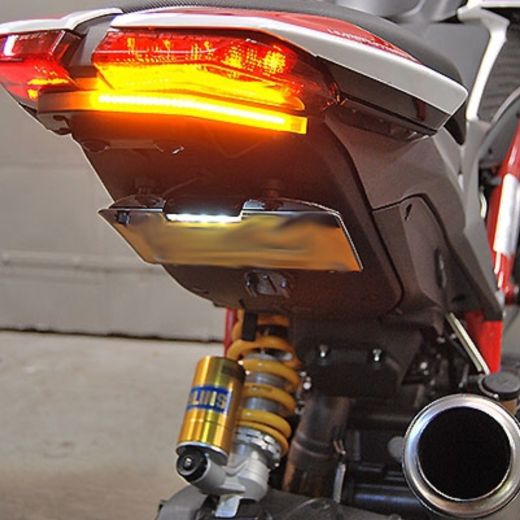 Buy New Rage Compatible with Ducati Hypermotard 821 Fender Eliminator Kit Tucked by New Rage Cycles for only $169.95 at Racingpowersports.com, Main Website.