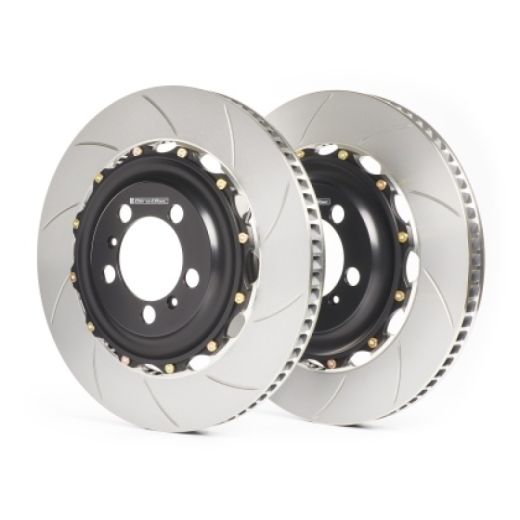 Buy GiroDisc 01-06 BMW M3 (E46 w/345mm Front Rotor) Slotted Front Rotors by GiroDisc for only $1,100.00 at Racingpowersports.com, Main Website.