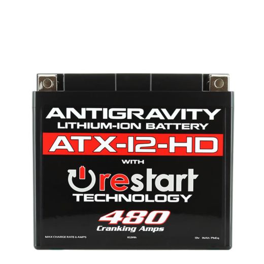 Buy Antigravity YTX12 High Power Lithium Battery w/Re-Start by Antigravity Batteries for only $233.99 at Racingpowersports.com, Main Website.