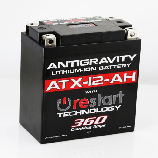 Buy Antigravity YTX12B-BS Lithium Battery w/Re-Start by Antigravity Batteries for only $202.49 at Racingpowersports.com, Main Website.
