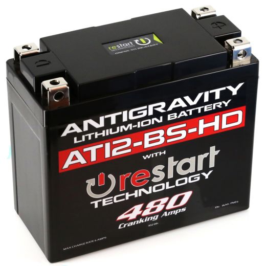 Buy Antigravity YT12-BS High Power Lithium Battery w/Re-Start by Antigravity Batteries for only $233.99 at Racingpowersports.com, Main Website.