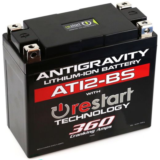 Buy Antigravity YT12-BS Lithium Battery w/Re-Start by Antigravity Batteries for only $202.49 at Racingpowersports.com, Main Website.