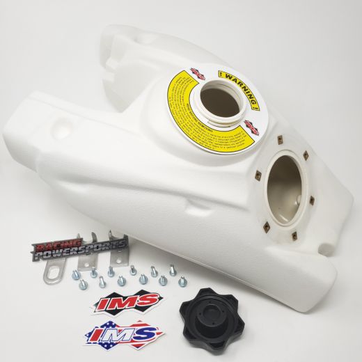 Buy IMS Oversized Fuel Tank White 3.8 Gallon YAMAHA YFZ450R 2009-2019 by IMS for only $330.95 at Racingpowersports.com, Main Website.