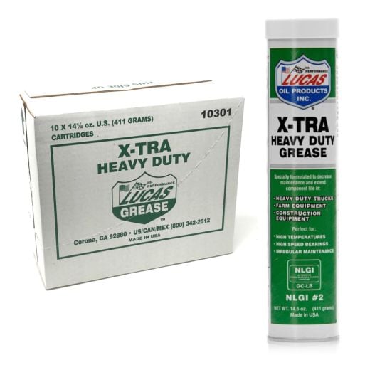 Buy Lucas Oil X-TRA Heavy Duty Grease 10 x 14.5 ounce by Lucas Oil for only $500.00 at Racingpowersports.com, Main Website.