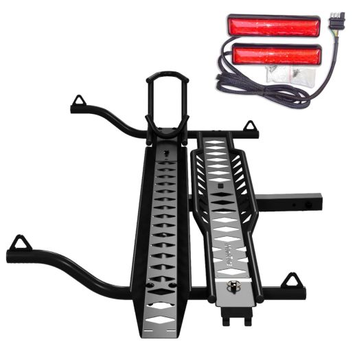 Buy MotoTote MAX Dirt Bike Scooter Motorcycle Carrier Hitch Hauler Ramp LED Light by Moto-Tote for only $999.00 at Racingpowersports.com, Main Website.
