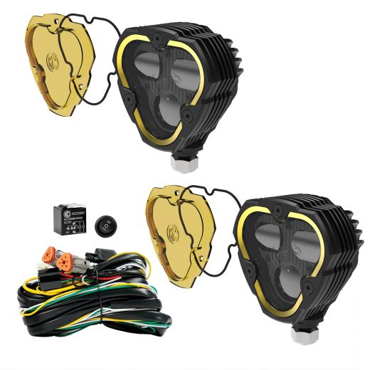 Buy KC Hilites FLEX ERA® 3 Dual Mode SAE Fog LED Light Pods - 2-Light Master Kit by KC Hilites for only $549.99 at Racingpowersports.com, Main Website.