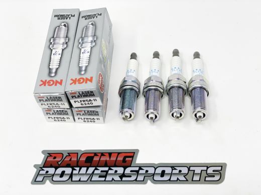 Buy NGK 6240 PLFR5A-11 Laser Platinum Spark Plugs Kit Of 4 by NGK for only $44.95 at Racingpowersports.com, Main Website.