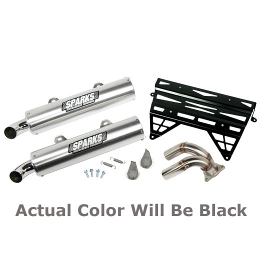 Buy Sparks Racing X-6 Stainless Steel Slip-On Exhaust System BLK Polaris Pro XP 2020 by Sparks Racing for only $739.95 at Racingpowersports.com, Main Website.