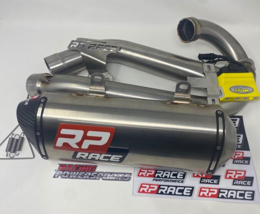 Buy RP Race Complete Exhaust Shorty System + Vortex ECU Yamaha Raptor 700 2015+ by RP Race Performance for only $1,499.95 at Racingpowersports.com, Main Website.