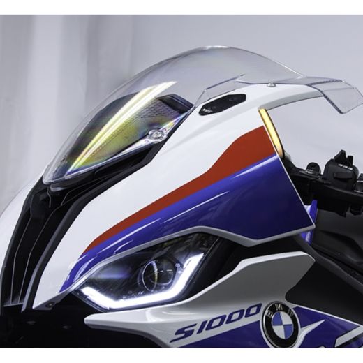 Buy New Rage Cycles Front Turn Signals with Block Off Plates BMW S1000RR 2020+ by New Rage Cycles for only $155.00 at Racingpowersports.com, Main Website.