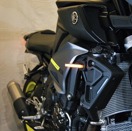 Buy New Rage Cycles Front Turn Signals for Yamaha MT-10 2018-present by New Rage Cycles for only $115.00 at Racingpowersports.com, Main Website.
