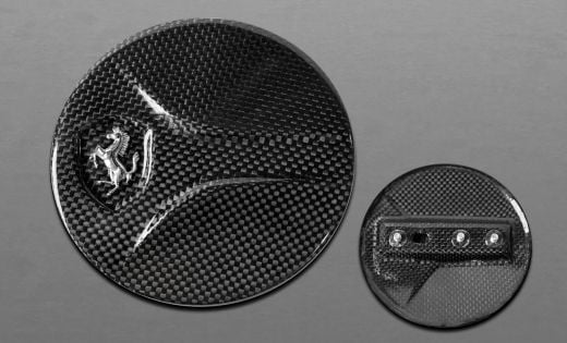 Buy Capristo Ferrari 458 Speciale Carbon Fiber Gloss Gas Cap by Capristo Exhaust for only $600.00 at Racingpowersports.com, Main Website.