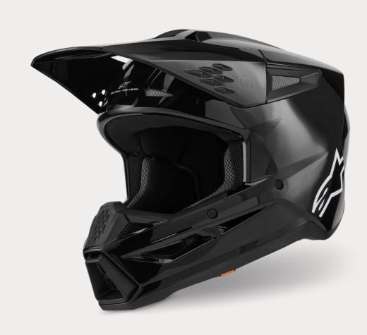 Buy Alpinestars SM3 Solid Helmet ECE06/DOT Black Glossy Size L by Alpinestars for only $229.95 at Racingpowersports.com, Main Website.