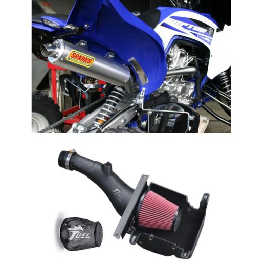 Buy Sparks Racing X6 Big Core Exhaust Fuel Customs AirBox Yamaha Raptor 700 2015+ by Sparks Racing for only $959.95 at Racingpowersports.com, Main Website.