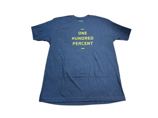 Buy 100% Short Sleeve T-Shirt 32053-015-10 "Size: Small Color: Blue by 100% for only $39.95 at Racingpowersports.com, Main Website.