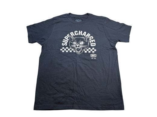 Buy 100% Short Sleeve T-Shirt 34001-001-05 "Size: Y-Medium Color: Black by 100% for only $39.95 at Racingpowersports.com, Main Website.
