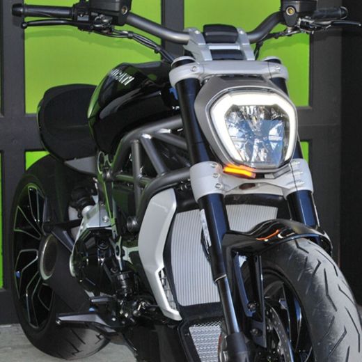 Buy New Rage Cycles Compatible with Ducati XDiavel Front Turn Signals by New Rage Cycles for only $130.00 at Racingpowersports.com, Main Website.
