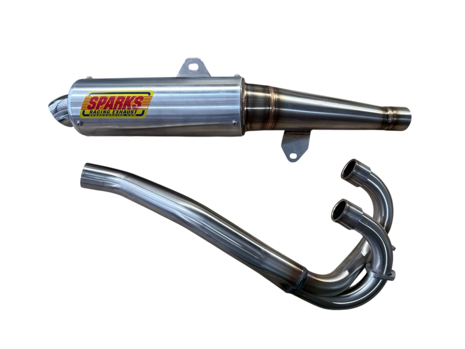 Sparks Racing X-6 Stainless Steel Big Core Full Exhaust Honda