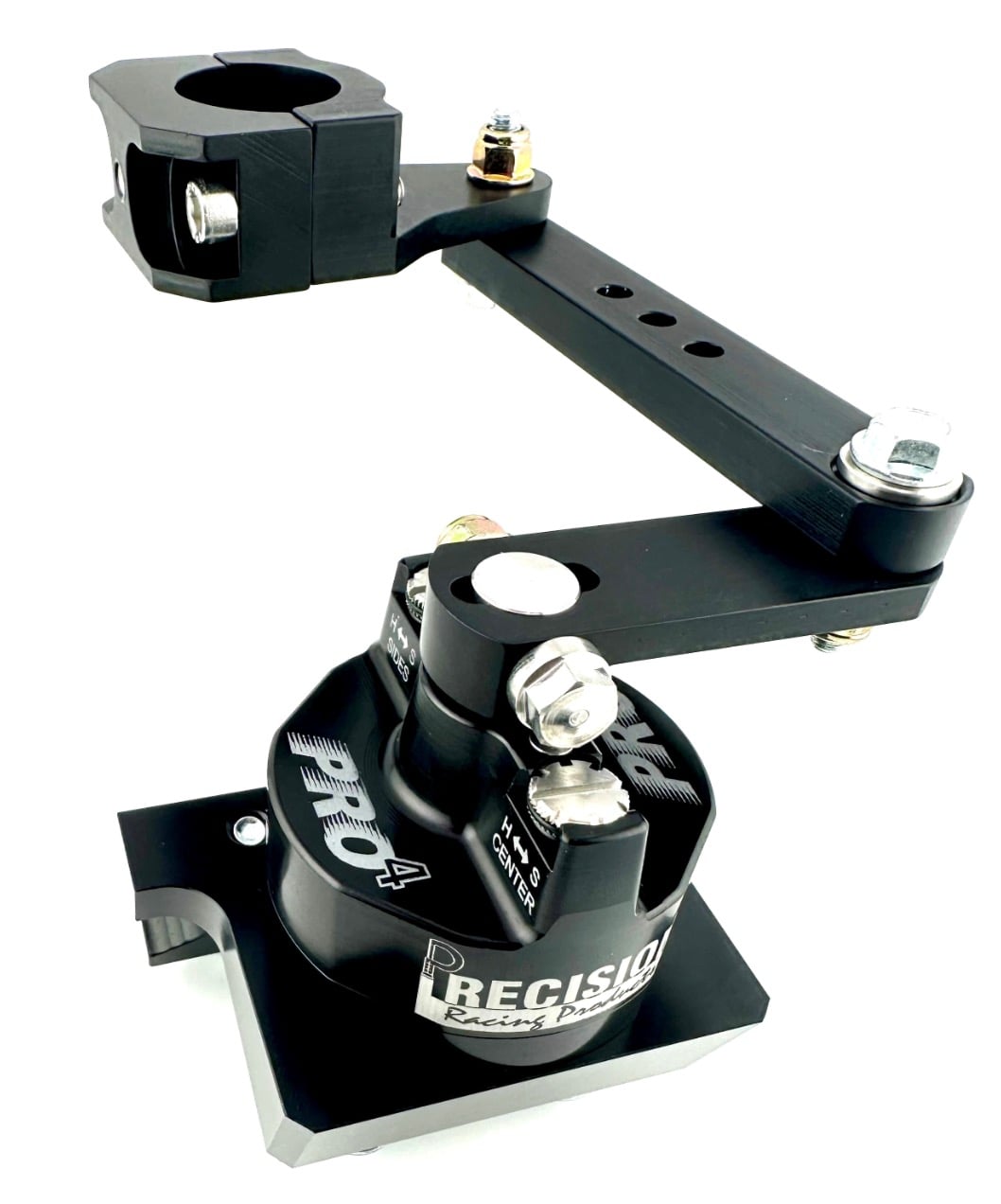 Precision Racing PRO 4 Steering Stabilizer Damper & Mount for